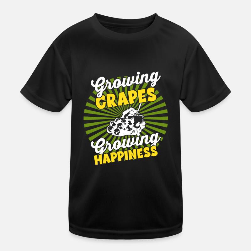 Wachsende Ernte - Landwirternte Traube Kinder Funktions-T-Shirt