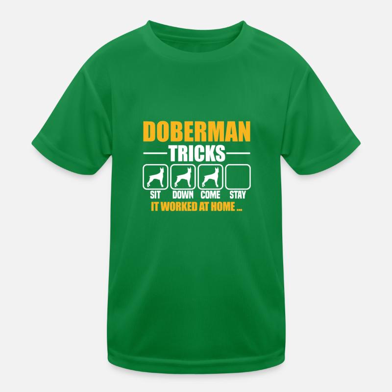 Astuces de doberman T-shirt sport Enfant