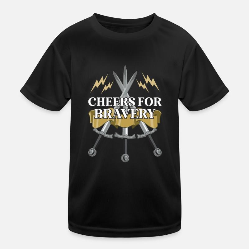 Ritterritter Mittelalterliche Renaissance-rüstung Kinder Funktions-T-Shirt