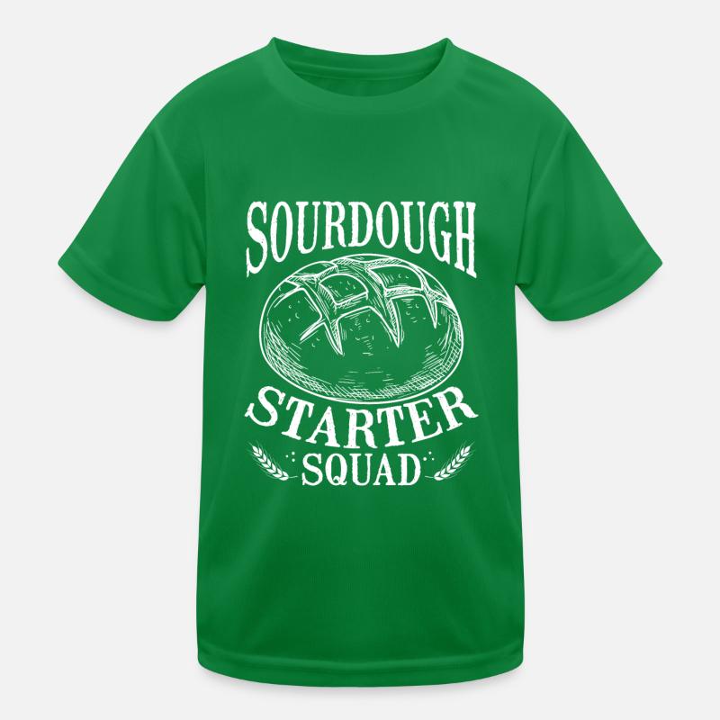 Sauerteig starter trupp Kinder Funktions-T-Shirt