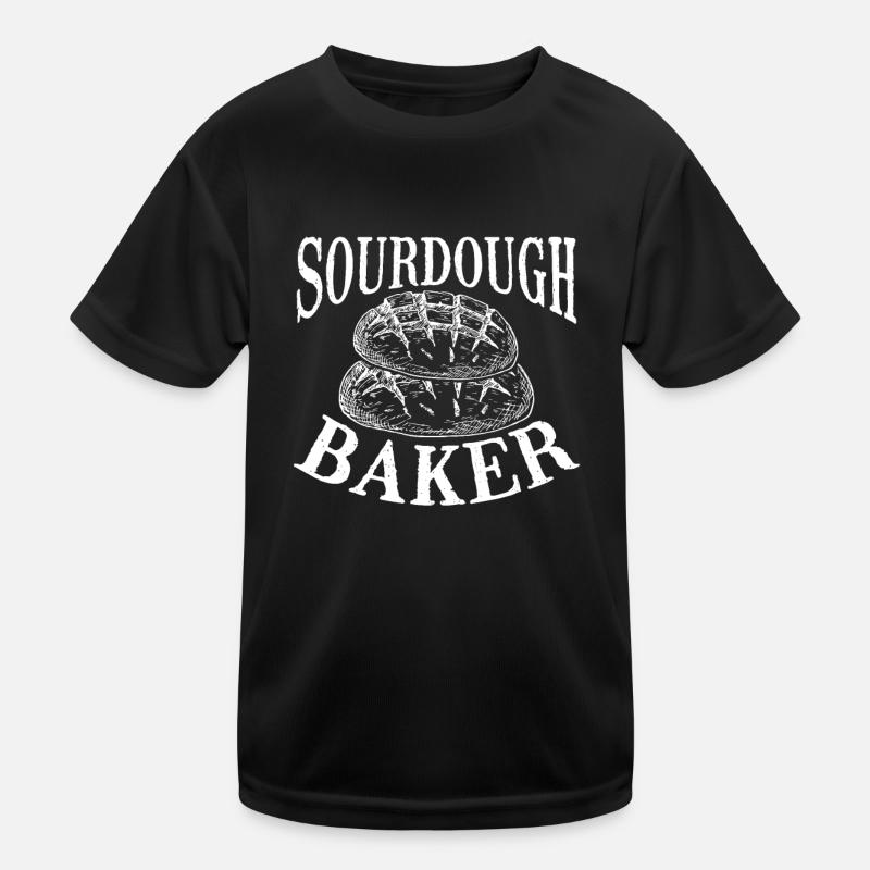 Sauerteig bäcker Kinder Funktions-T-Shirt