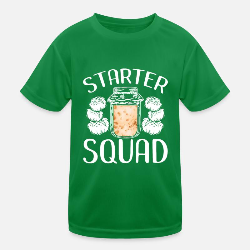 Starter Trupp Kinder Funktions-T-Shirt