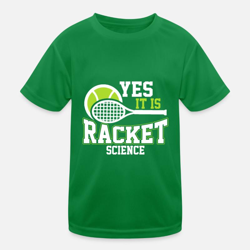 Ja, Es Ist Racket Science Kinder Funktions-T-Shirt