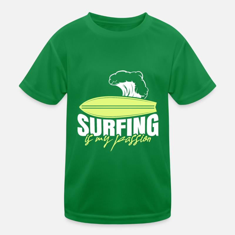Le surf est ma passion T-shirt sport Enfant