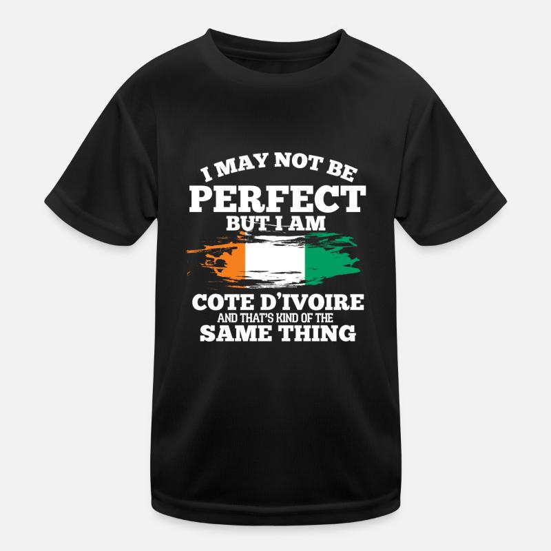 Ivory Coast Kids Functional T-Shirt