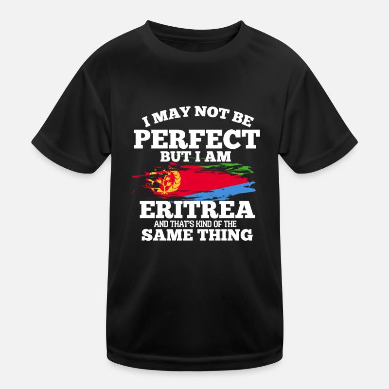 Eritrea Kinder Funktions-T-Shirt