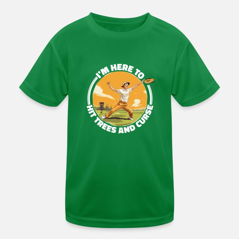 Lecteur de disc golf Disc Golfer Jeu drôle de dictons T-shirt sport Enfant