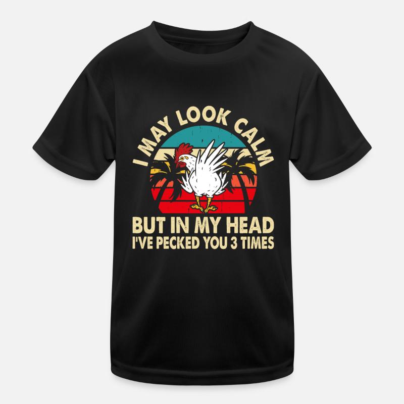 Chickens Chicken Kids Functional T-Shirt
