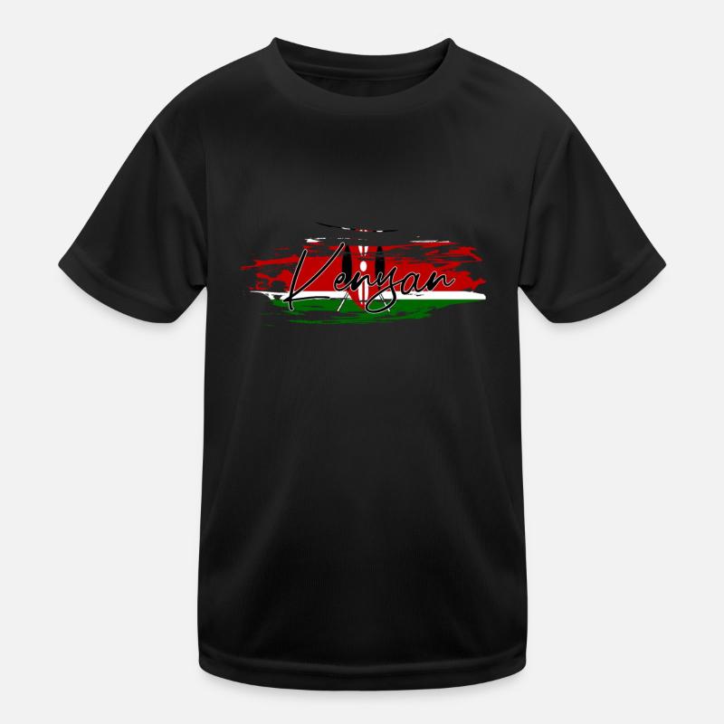 Kenya T-shirt sport Enfant