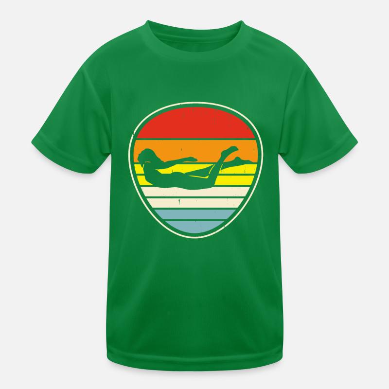 Swimming Float Kids Functional T-Shirt