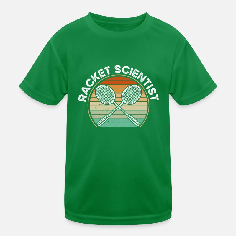 Racket Scientist Kids Functional T-Shirt