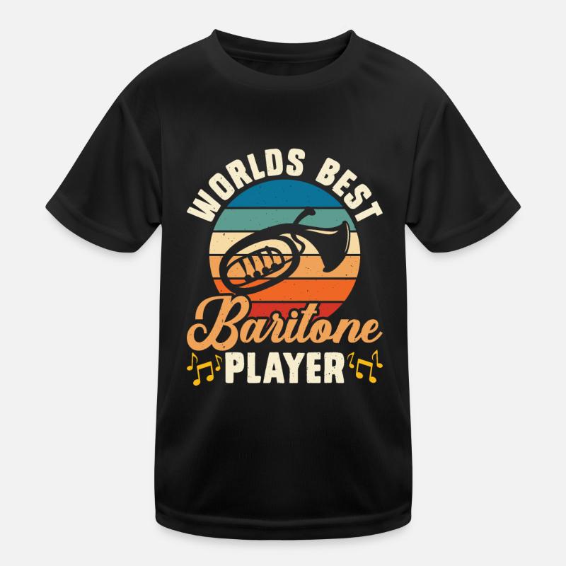 Baritone Baritone Kids Functional T-Shirt