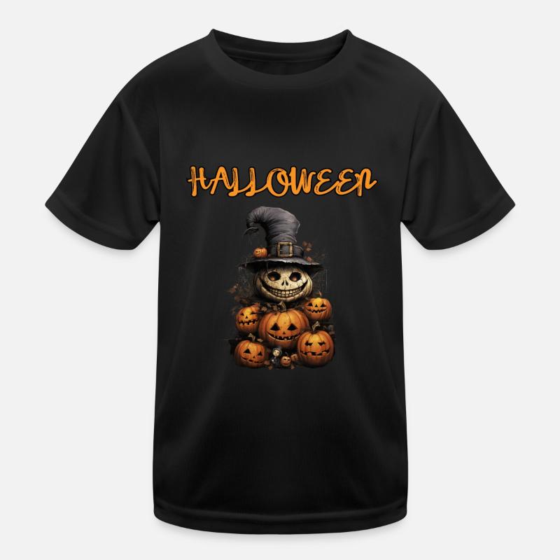 PUMPKINS HALLOWEEN Kids Functional T-Shirt