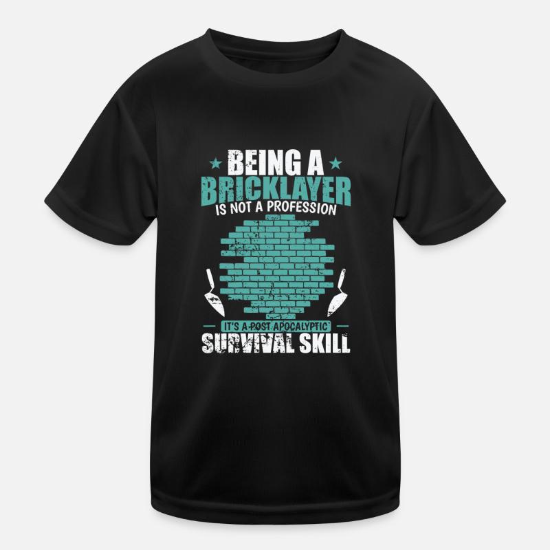 être maçon n’est pas une profession T-shirt sport Enfant