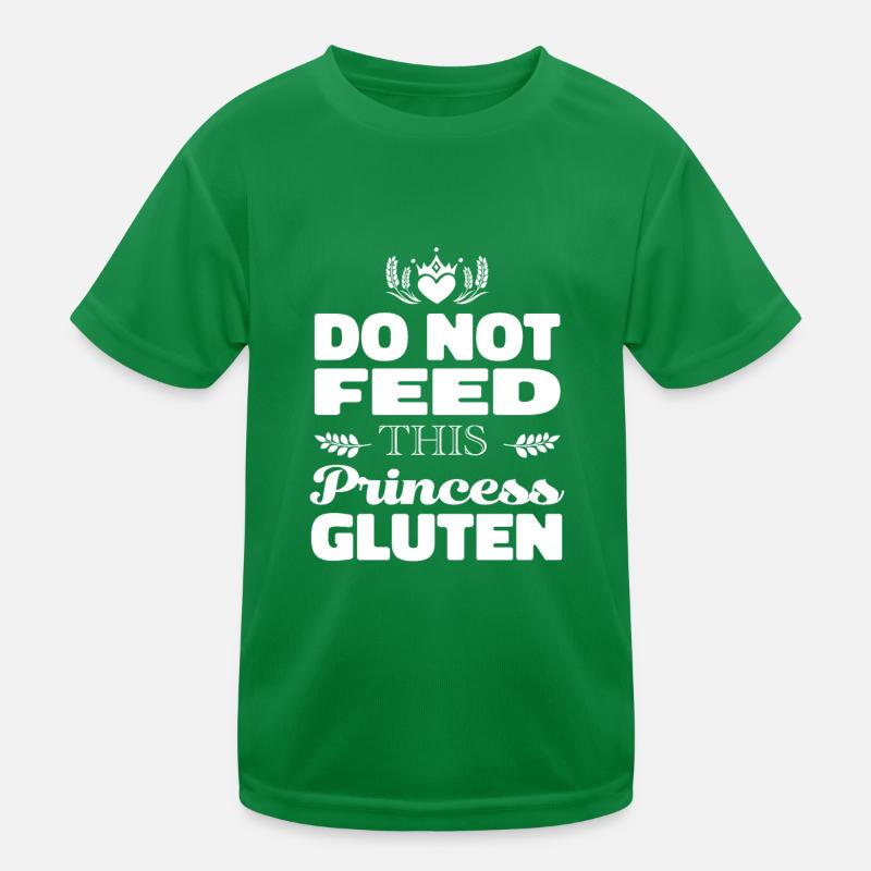Princesse sans gluten T-shirt sport Enfant