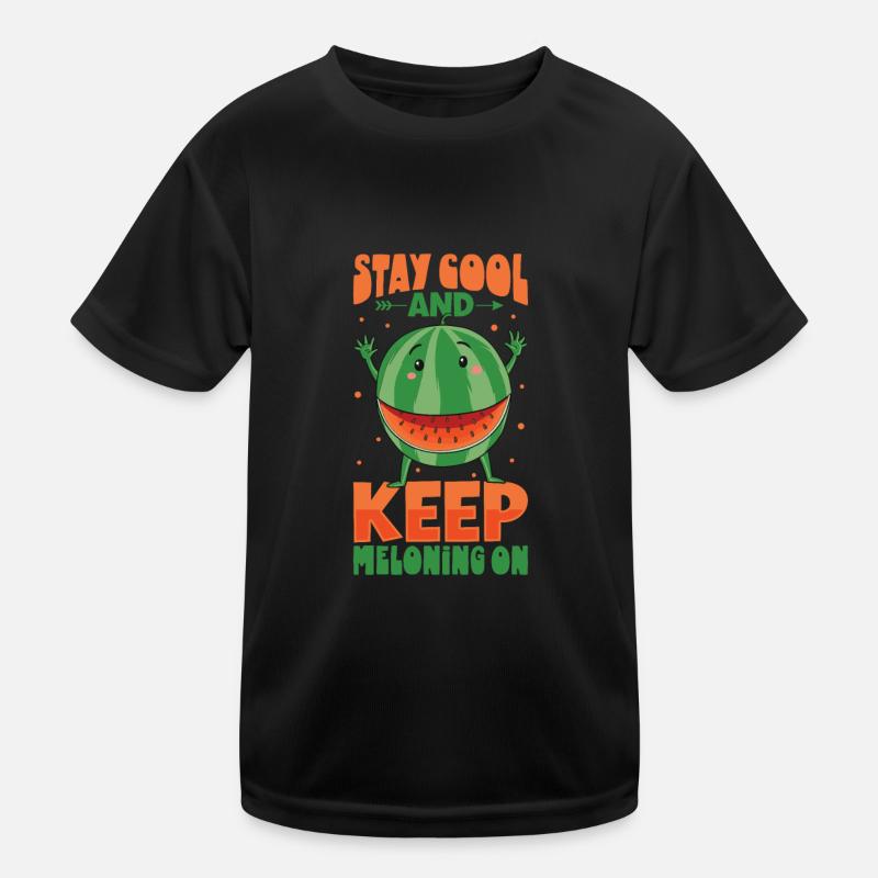 Pastèque Funny Fruit Drôle de dicton T-shirt sport Enfant
