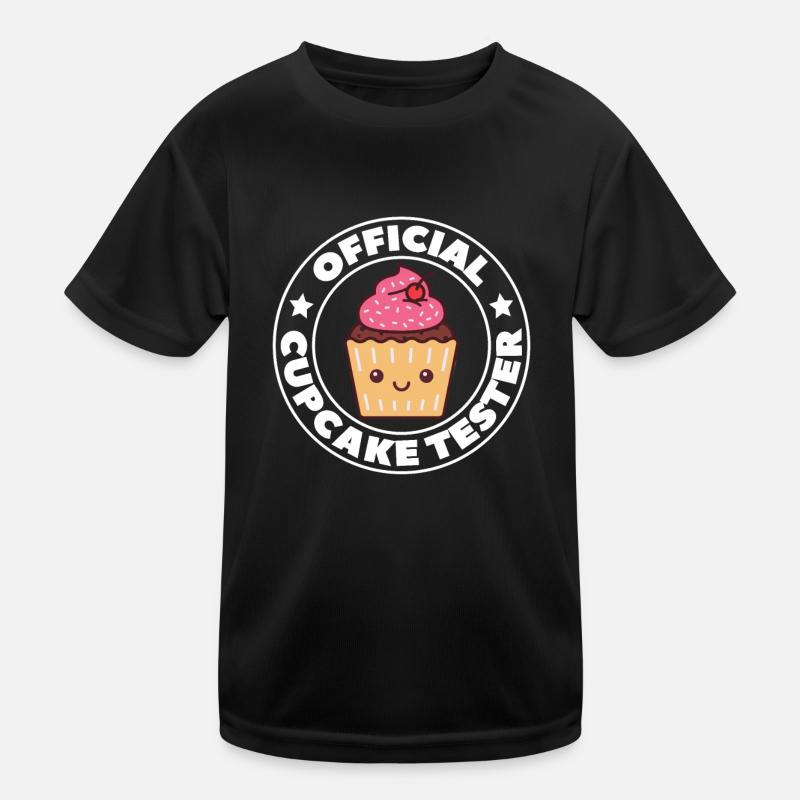 Testeur officiel de cupcakes Baking Cute Baker Pastry C T-shirt sport Enfant