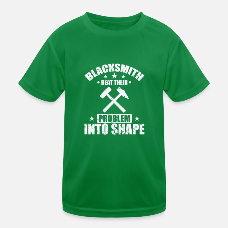 Blacksmith a battu leur problème dans Shape Metall T-shirt sport Enfant