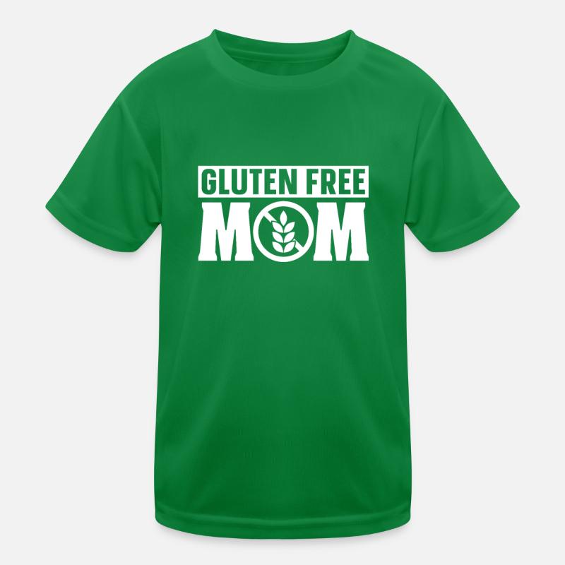 Glutenfrei Mutter Kinder Funktions-T-Shirt