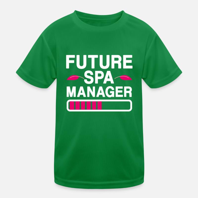 Future Spa Manager Centre de bien-être T-shirt sport Enfant