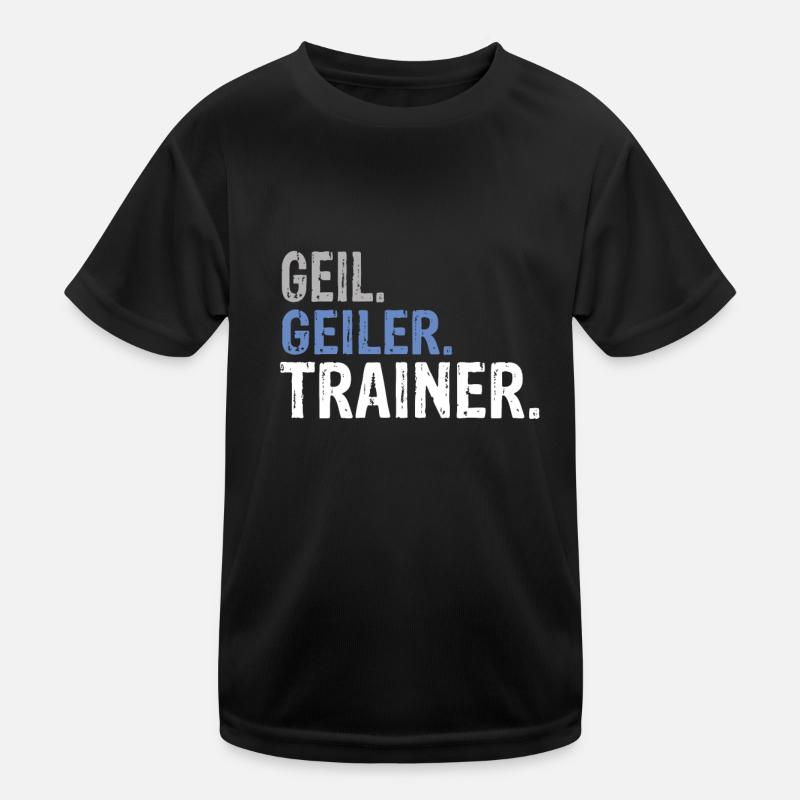 Trainer Bester Trainer Trainer Geburtstag Trainer Kinder Funktions-T-Shirt