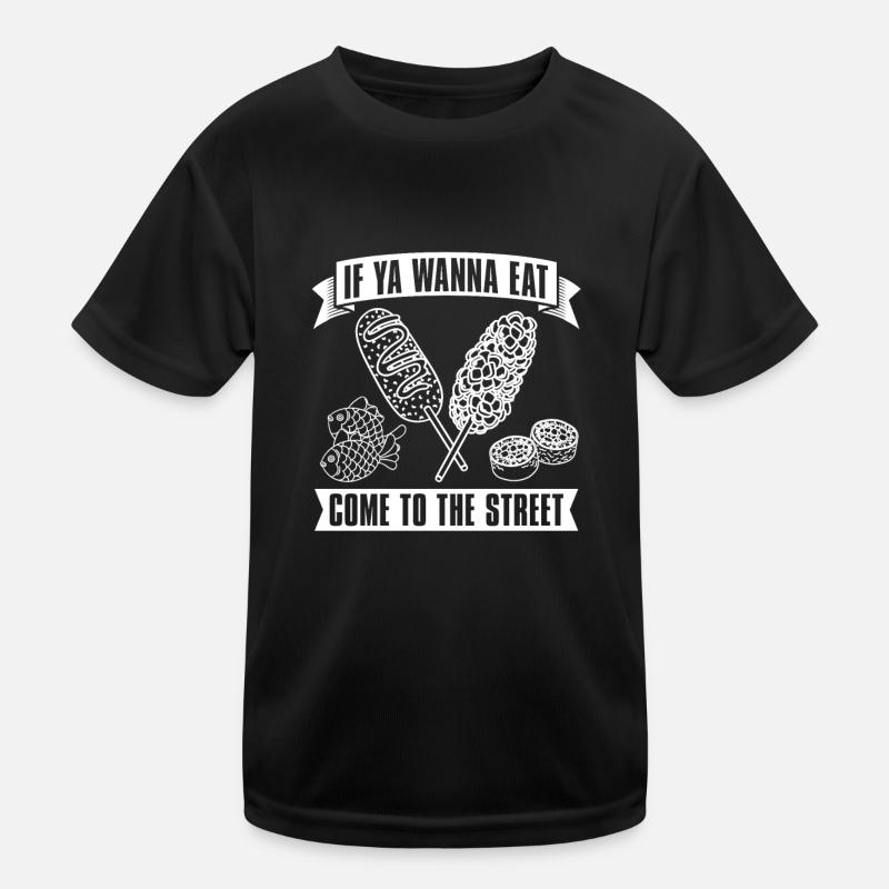Corndog de rue T-shirt sport Enfant