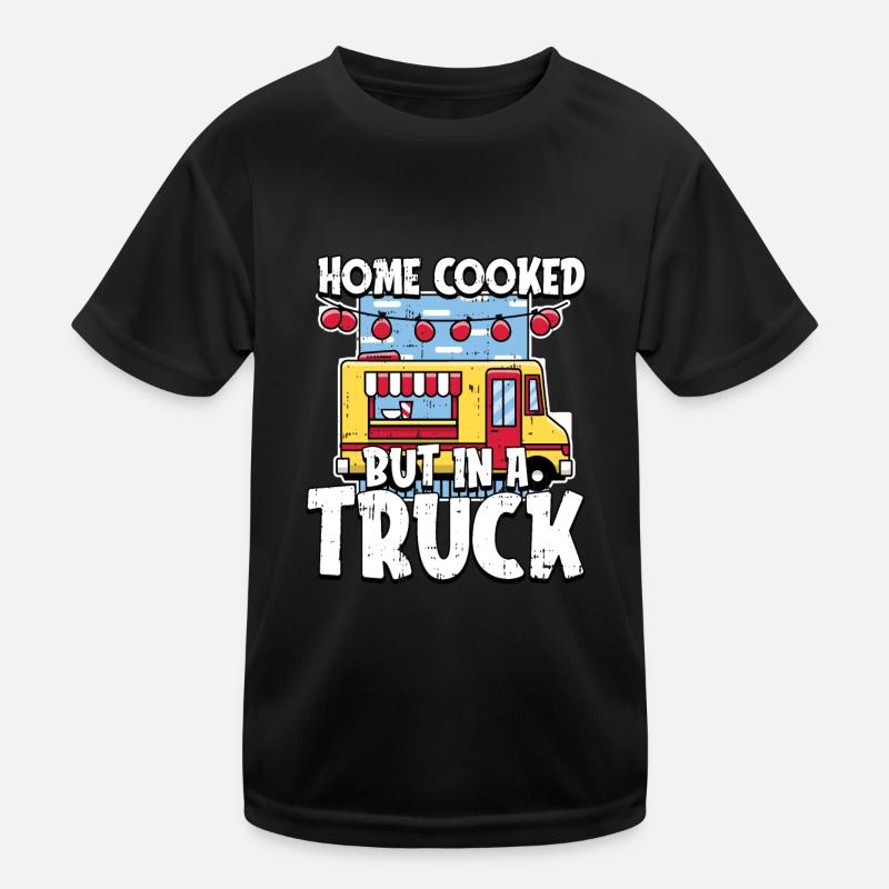 Cuisine de rue drôle T-shirt sport Enfant