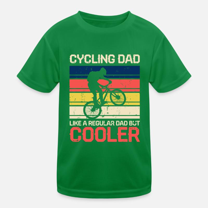 Papa vélo T-shirt sport Enfant