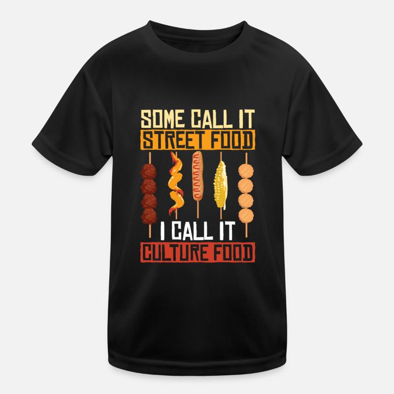 Corndog de rue T-shirt sport Enfant