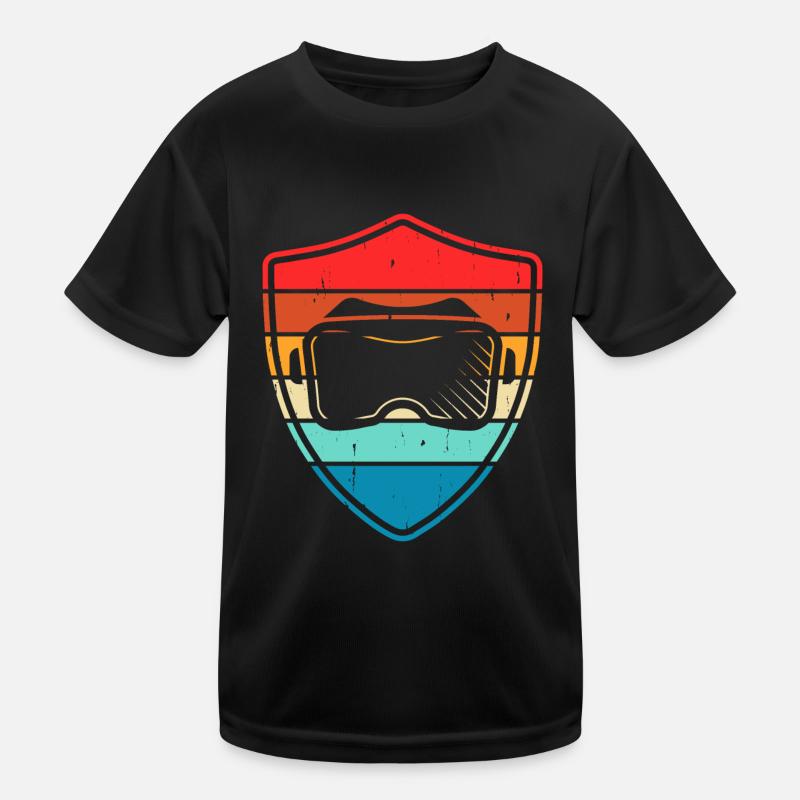 VR Virtuel Reality Kinder Funktions-T-Shirt