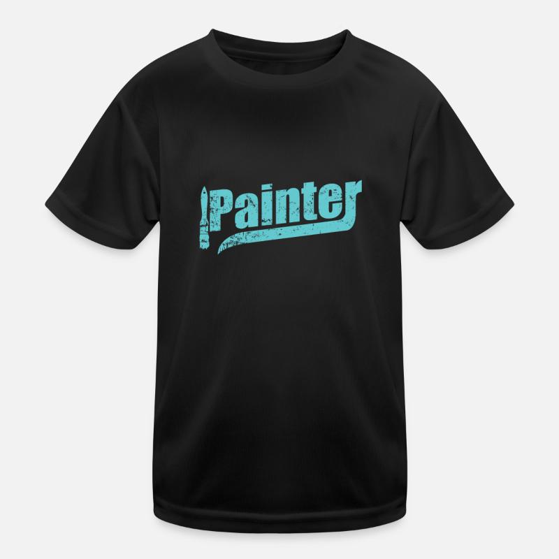 Painter Painter Occupation Kids Functional T-Shirt