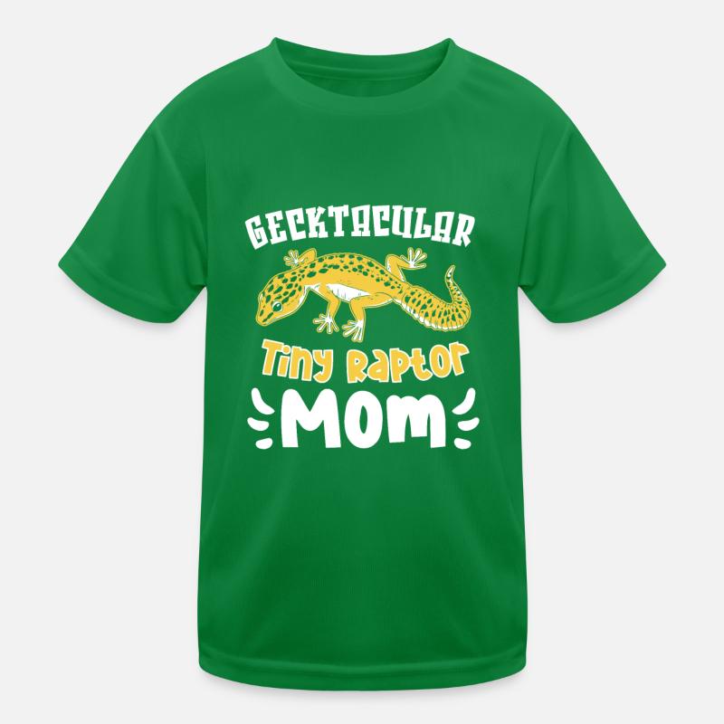 Funny leopard gecko owner, reptile humor, Kids Functional T-Shirt