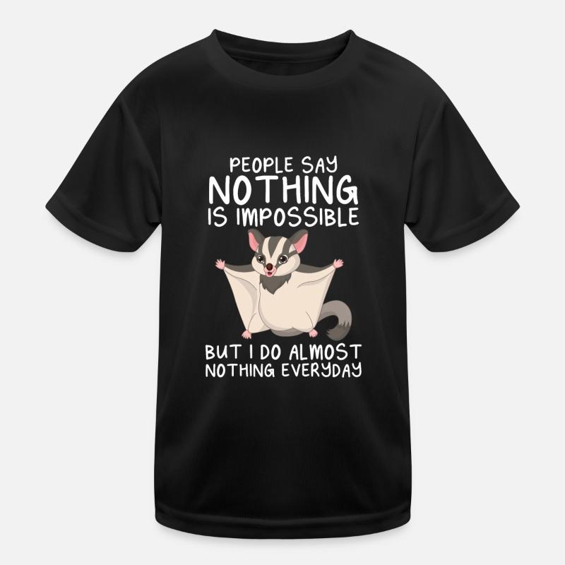 Sugar Glider Flughörnchen Kinder Funktions-T-Shirt