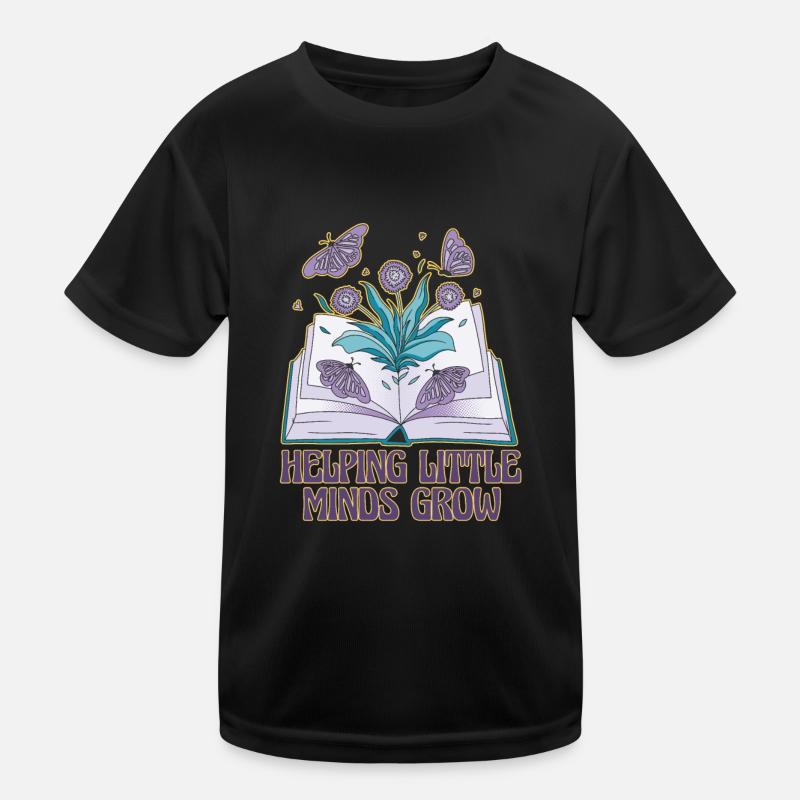 Wildflowers Teacher School Aide pour le T-shirt sport Enfant