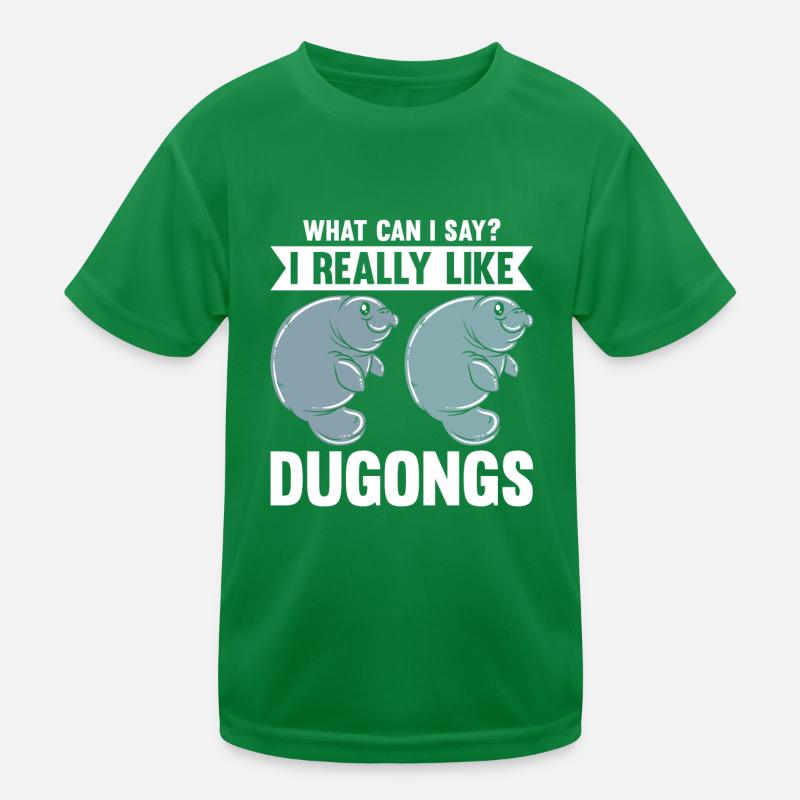 Dugong Manatees Manatee Kids Functional T-Shirt