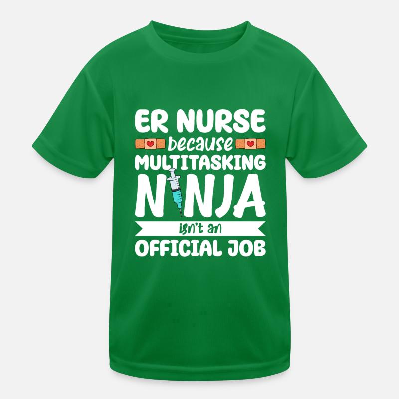 Lustige Krankenschwester Geschenke Kinder Funktions-T-Shirt