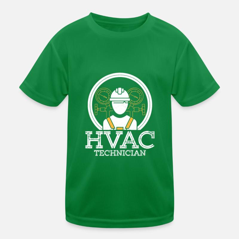 HVAC Technician Installer AC Tech Kinder Funktions-T-Shirt