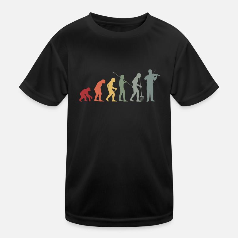 Violoniste-Musicien Violons Instruments de musique T-shirt sport Enfant