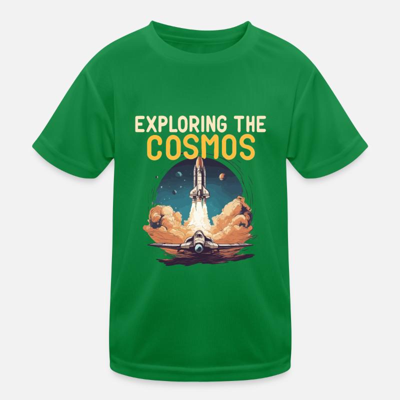 EXPLORING THE COSMOS Kinder Funktions-T-Shirt