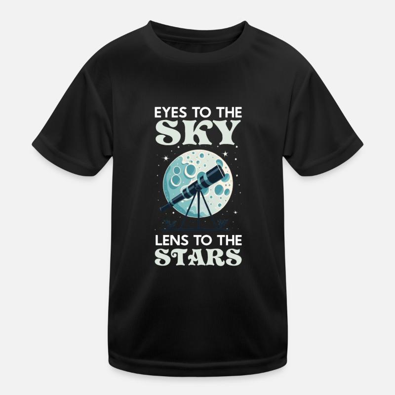 Astrophotographie Astronomy Space Camera T-shirt sport Enfant