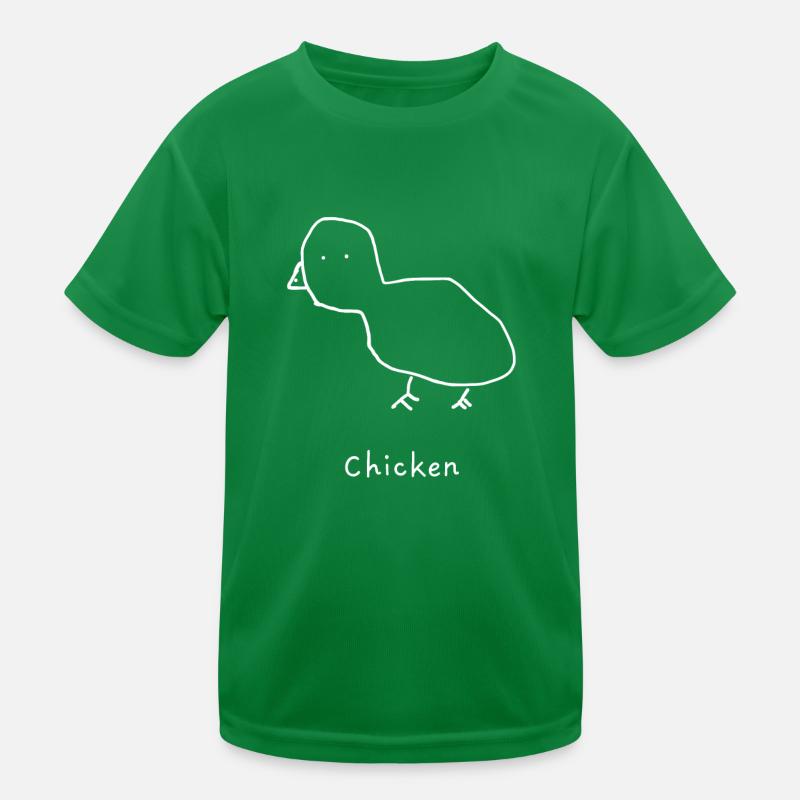 Chicken Kids Functional T-Shirt