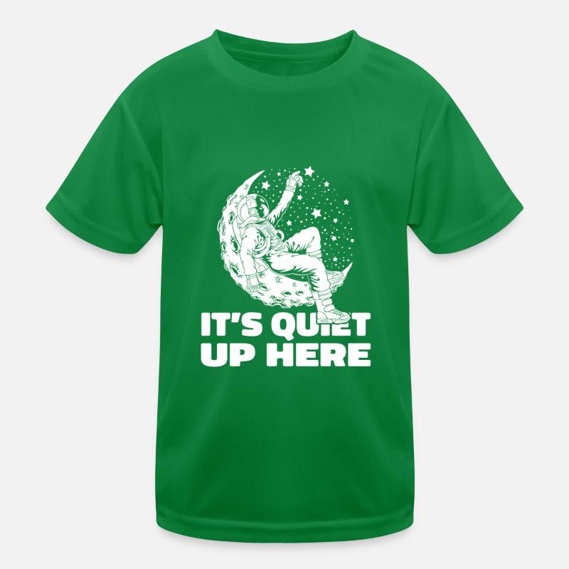 Space Space Funny Space Colonization Kids Functional T-Shirt