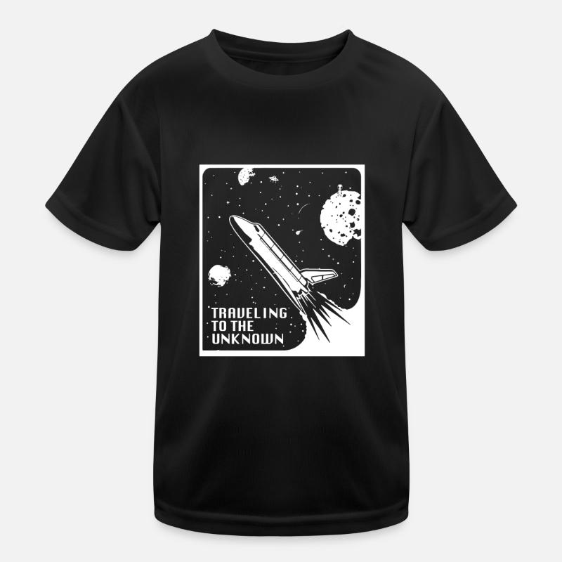 espace, espace, fusée, colonisation de l’espace T-shirt sport Enfant