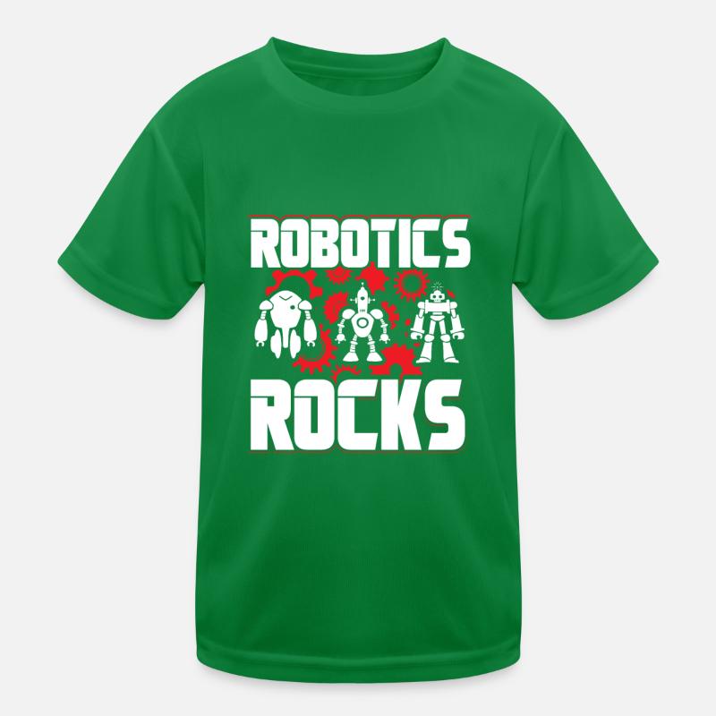 Cool Robotics Rocks Cute Droid Builder Build Robot Kinder Funktions-T-Shirt