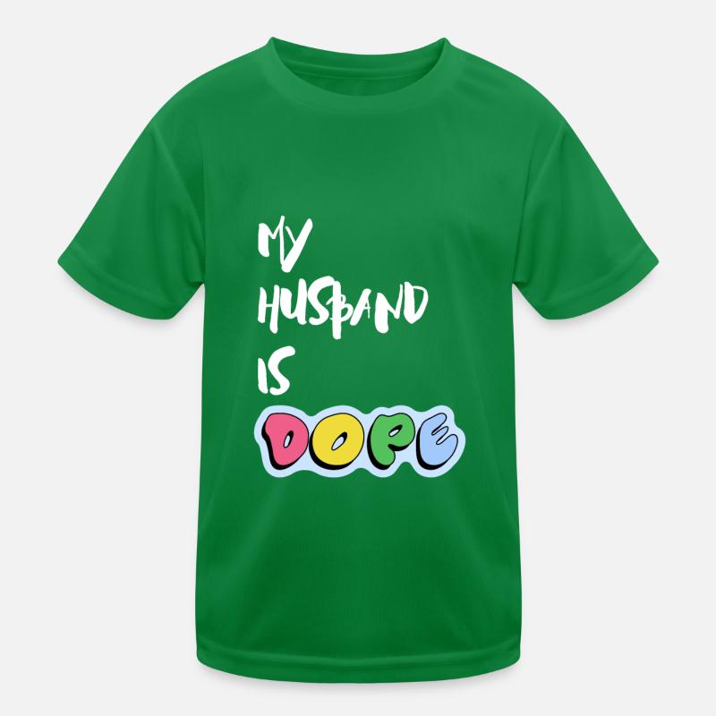 Mariage - Mon mari est T-shirt sport Enfant