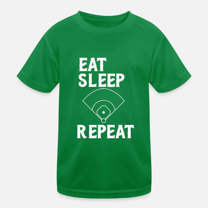 Baseball Kids Functional T-Shirt
