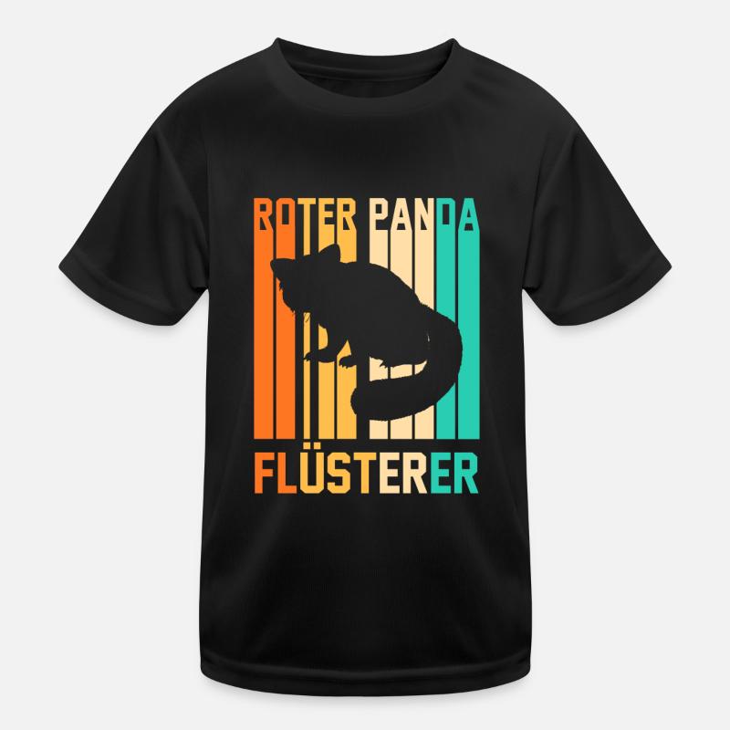 Roter Panda Kinder Funktions-T-Shirt