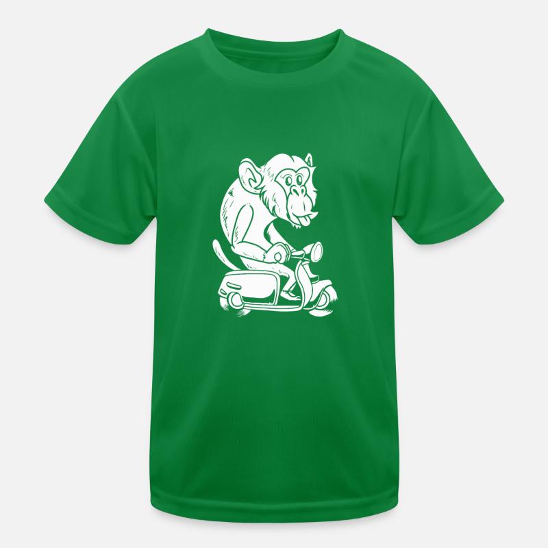 Scooter Monkey T-shirt sport Enfant