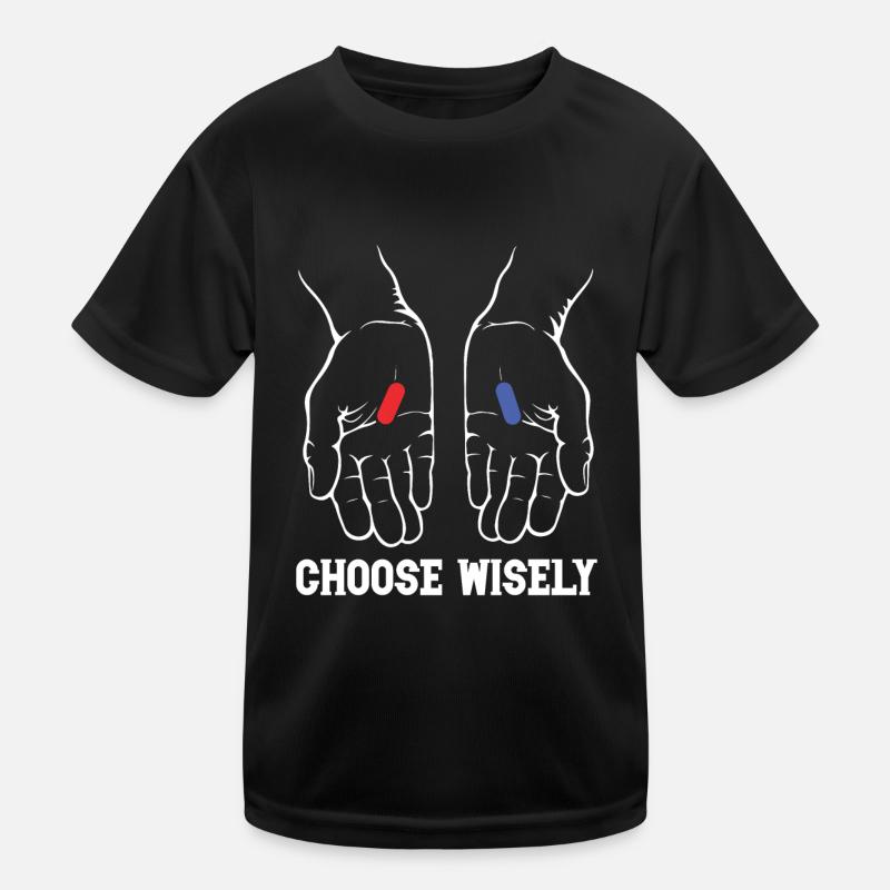 CHOOSE WISELY Kinder Funktions-T-Shirt