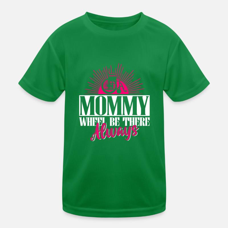 Rollstuhlfahrer Rollstuhl Behinderung Lustig Kinder Funktions-T-Shirt